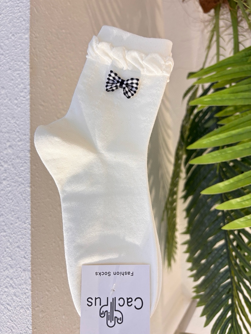 CACTUS-Q韓國東大門代購女士新品時尚職業26春夏休閑襪子CACTUS十雙起/可混搭襪子圖色1