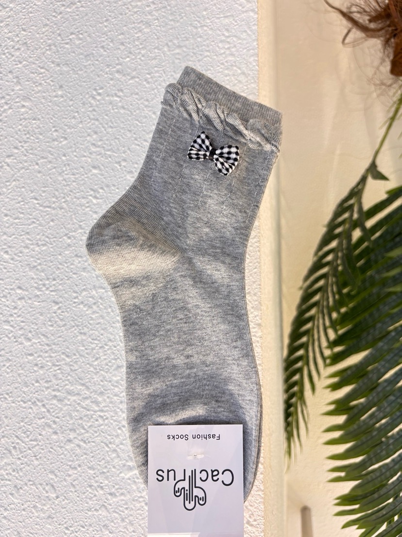 CACTUS-Q韓國東大門代購女士新品時尚職業26春夏休閑襪子CACTUS十雙起/可混搭襪子圖色2