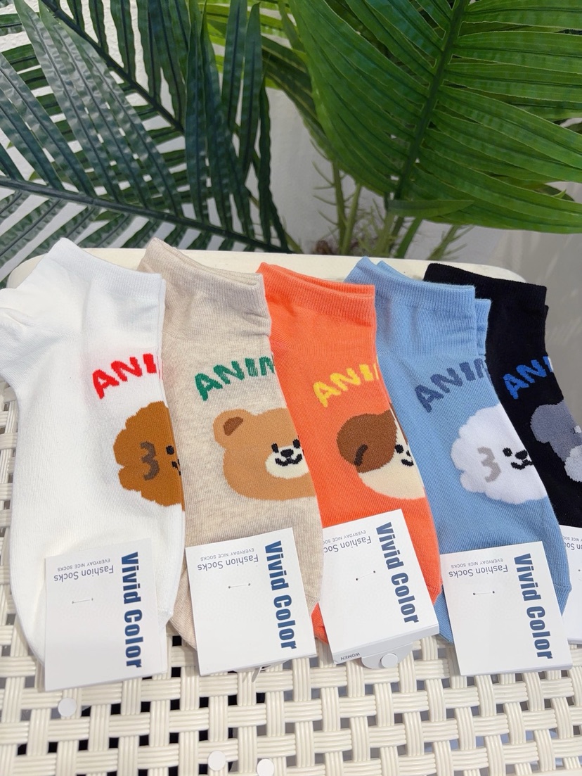 CACTUS-Q韓國東大門直郵女士新款推薦26春夏職業時尚襪子CACTUS十雙起/可混搭襪子