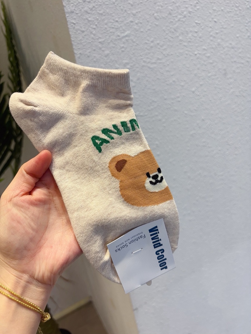 CACTUS-Q韓國東大門直郵女士新款推薦26春夏職業時尚襪子CACTUS十雙起/可混搭襪子圖色2