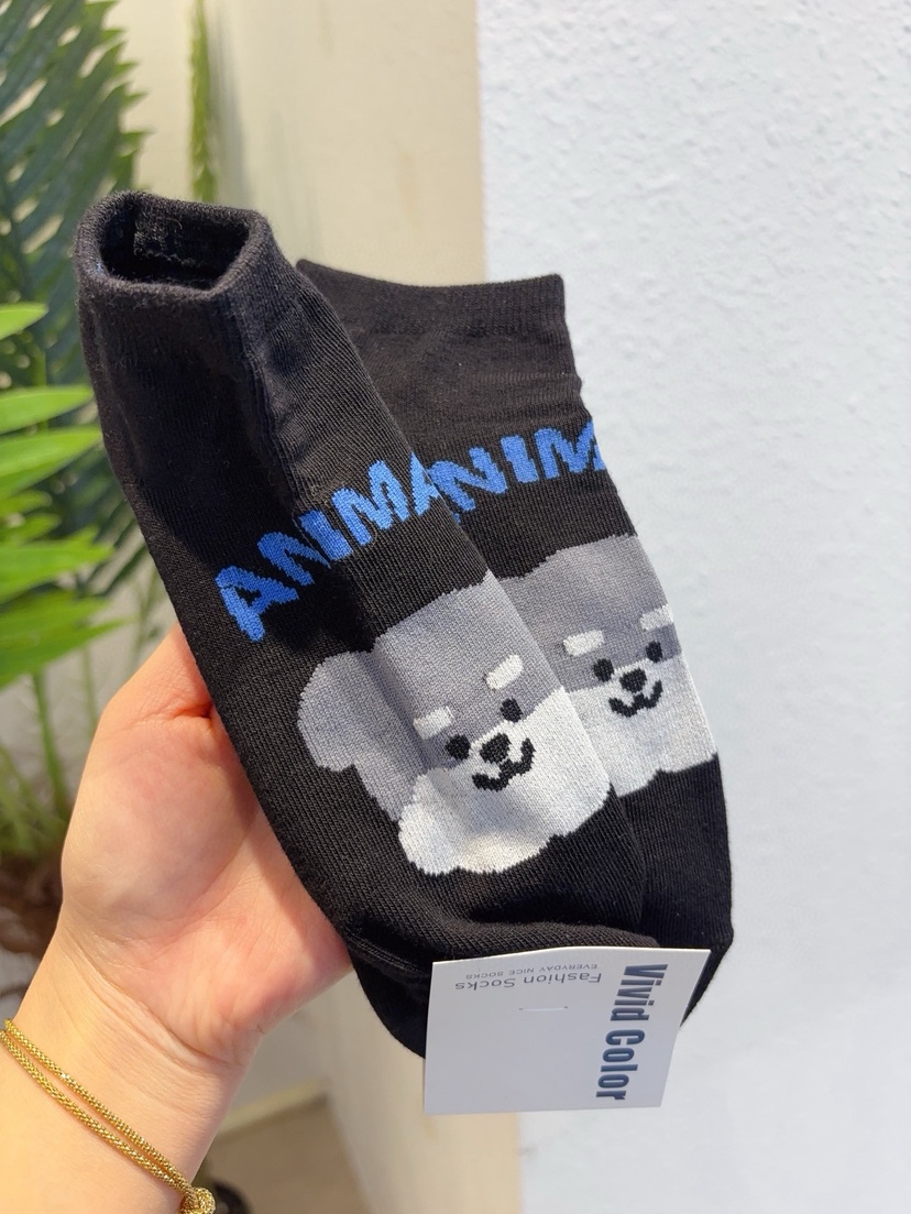 CACTUS-Q韓國東大門直郵女士新款推薦26春夏職業時尚襪子CACTUS十雙起/可混搭襪子圖色5