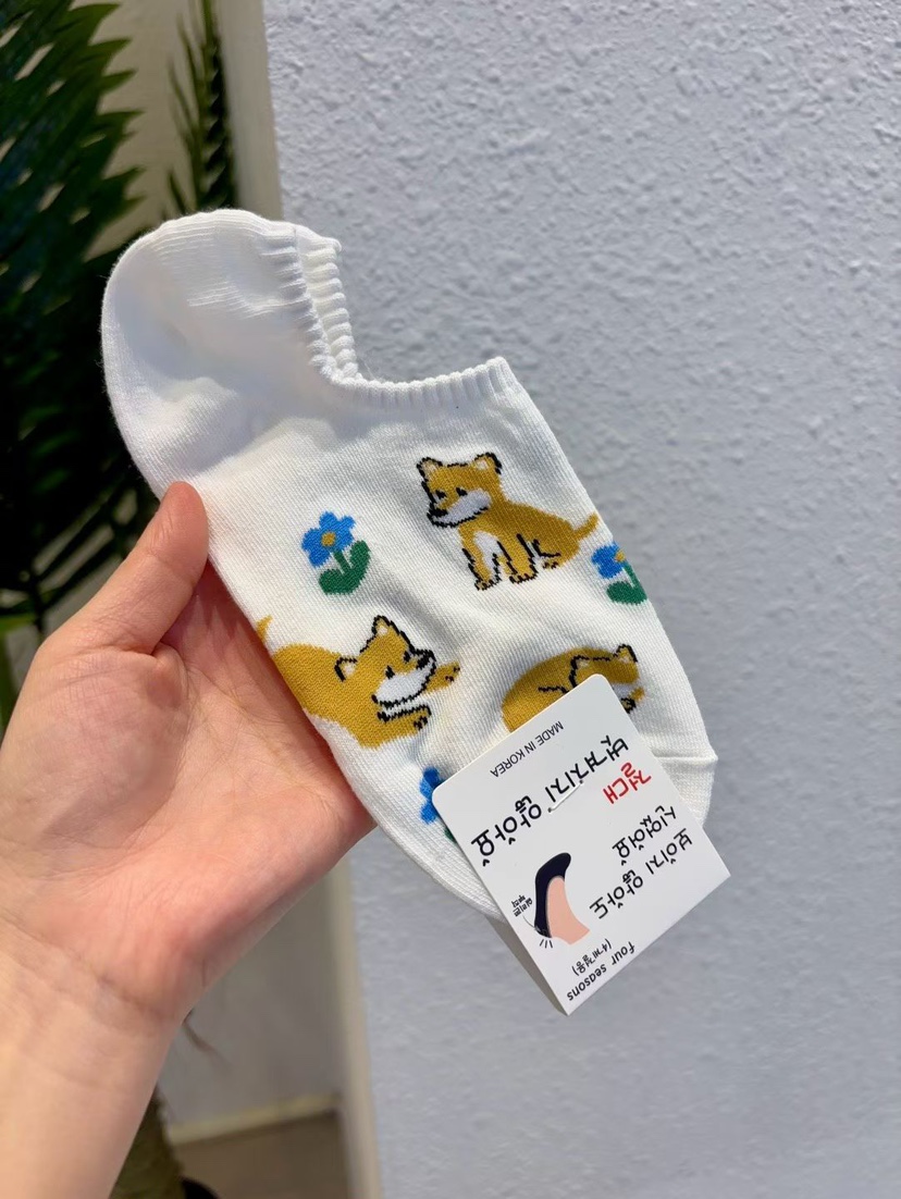 CACTUS-Q韓國直郵實拍女裝新款時尚休閑職業人氣熱賣襪子CACTUS十雙起/可混搭襪子圖色1