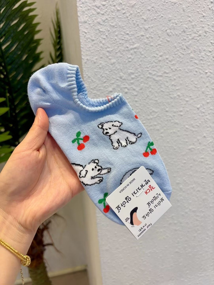 CACTUS-Q韓國直郵實拍女裝新款時尚休閑職業人氣熱賣襪子CACTUS十雙起/可混搭襪子圖色2