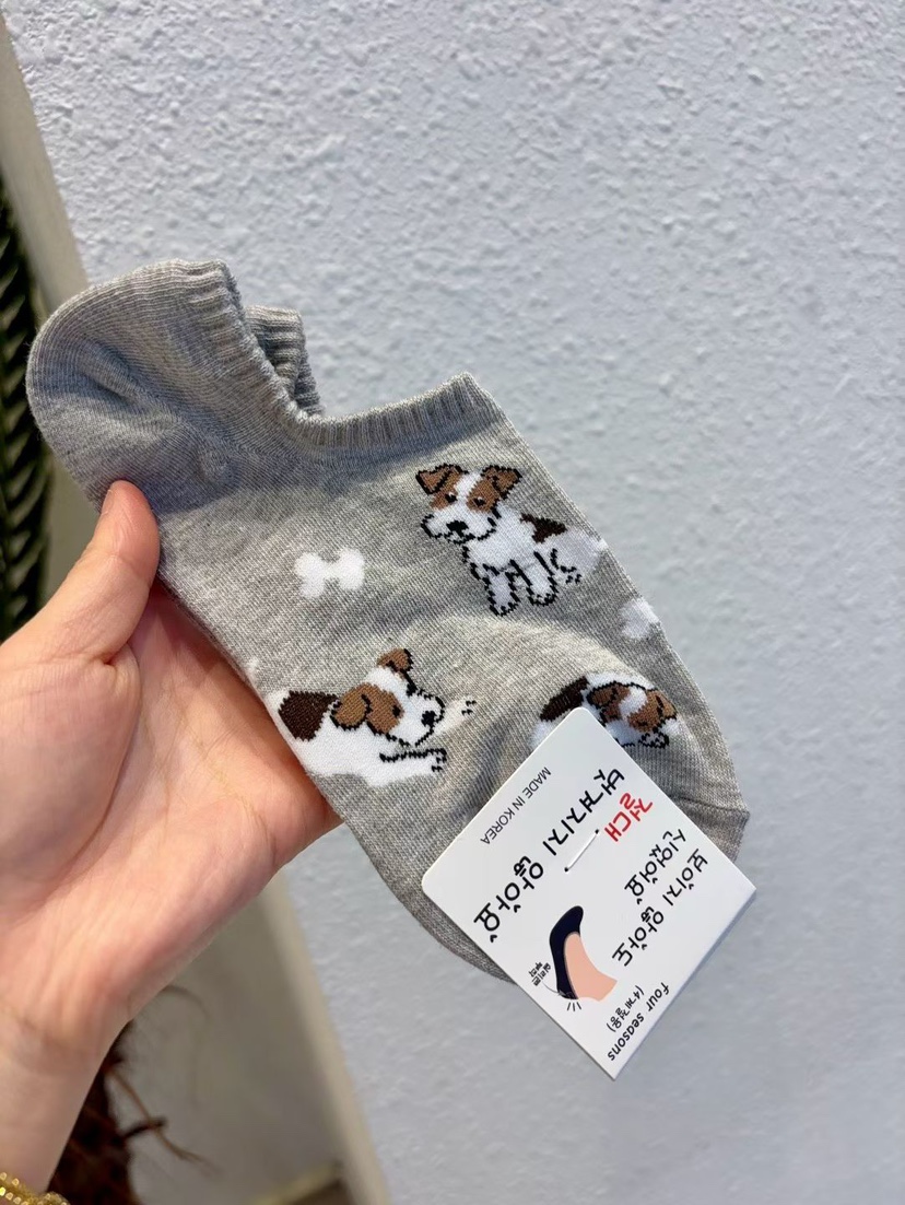 CACTUS-Q韓國直郵實拍女裝新款時尚休閑職業人氣熱賣襪子CACTUS十雙起/可混搭襪子圖色3