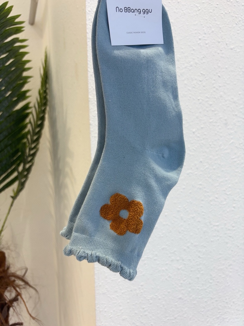 CACTUS-Q韓國東大門代購女裝新款推薦時尚人氣休閑26春夏襪子CACTUS十雙起/可混搭襪子圖色5