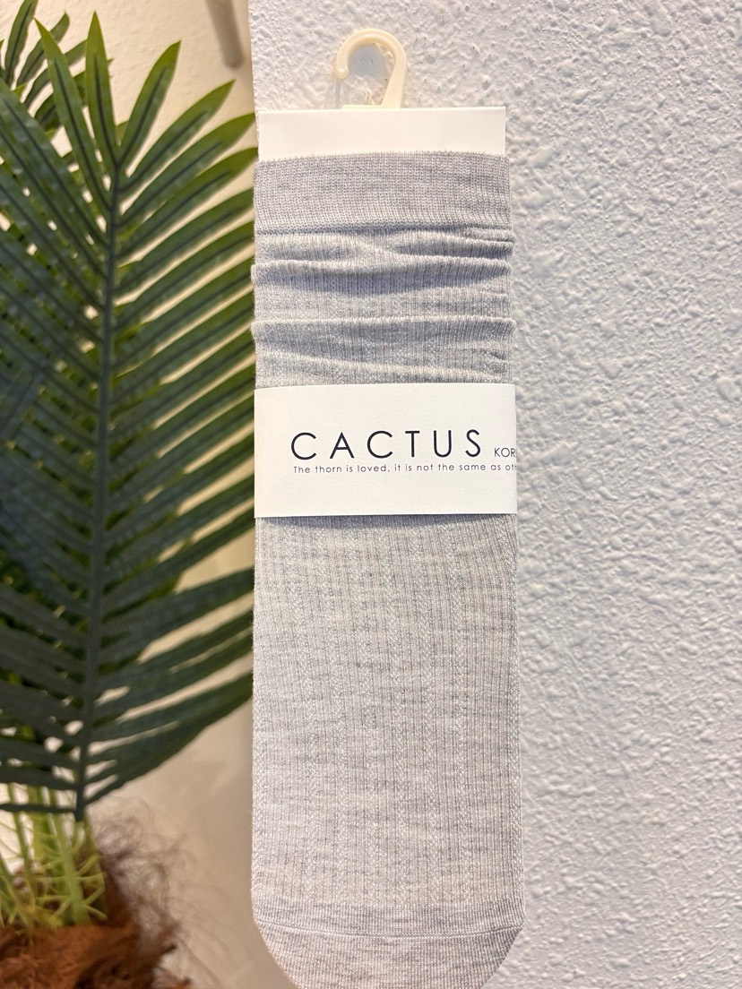 CACTUS-Q韓國東大門直郵女士新款26春夏推薦熱賣時尚襪子CACTUS十雙起/可混搭襪子圖色3