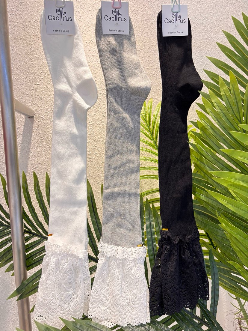 CACTUS-Q韓國東大門代購女裝新品時尚人氣休閑26春夏襪子CACTUS十雙起/可混搭襪子