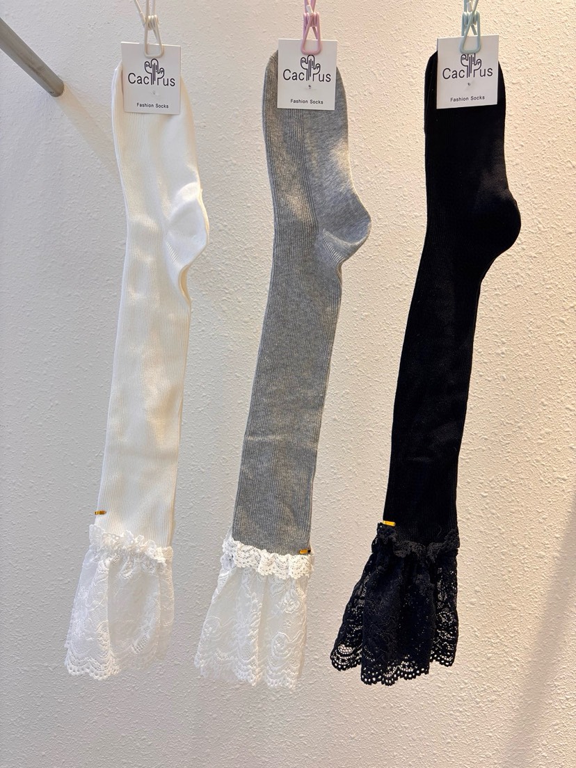 CACTUS-Q韓國東大門代購女裝新品時尚人氣休閑26春夏襪子CACTUS十雙起/可混搭襪子