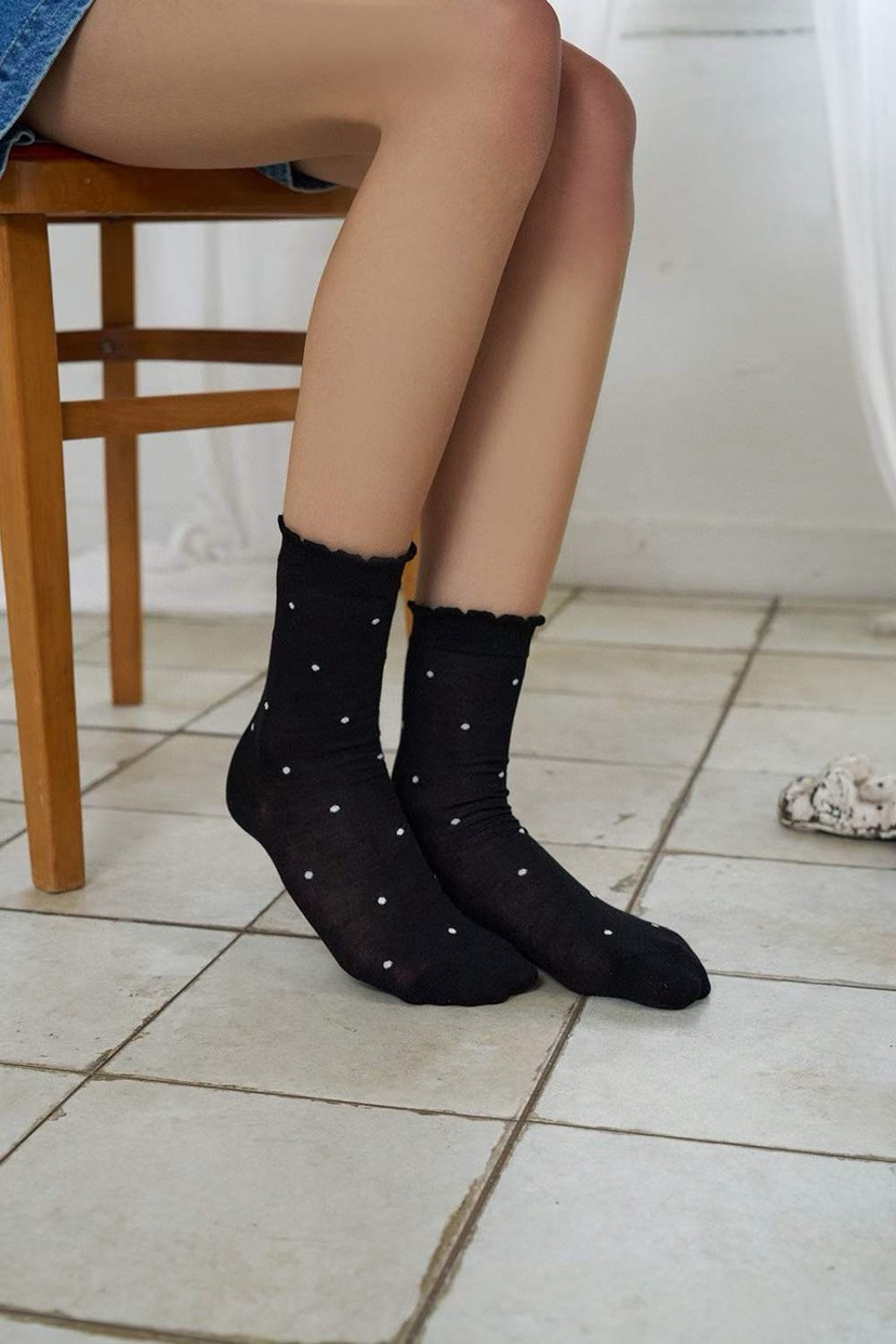 CACTUS-Q韓國代購女士新品熱賣人氣推薦職業26春夏時尚襪子CACTUS十雙起/可混搭襪子圖色2