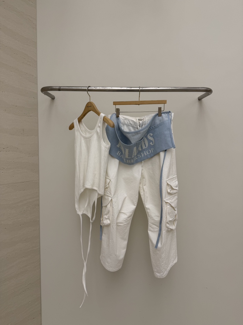 FRANC—L韓國代購女裝新款人氣時尚休閑職業26春夏短裙口袋FRANC短裙