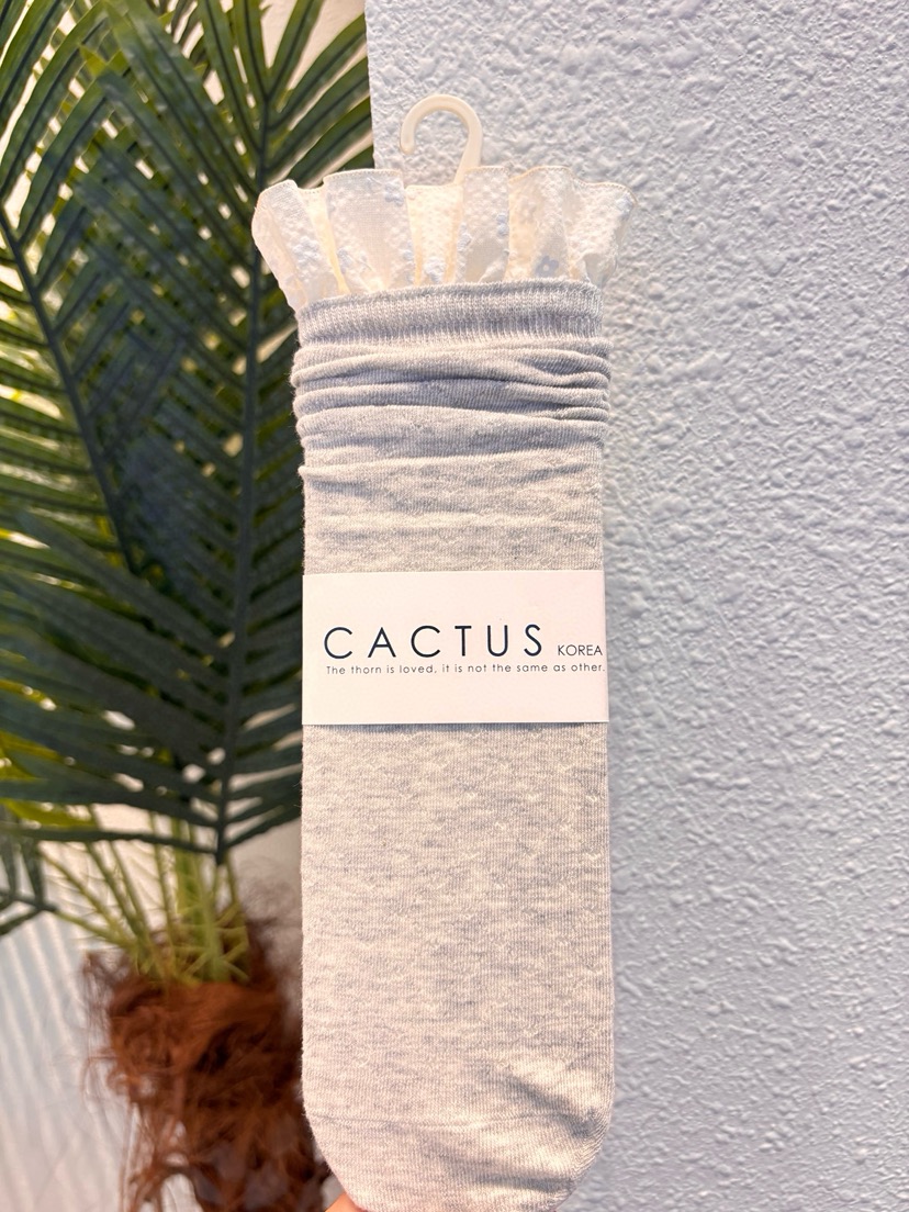CACTUS-Q韓國代購女士新品人氣時尚休閑熱賣推薦26春夏襪子CACTUS十雙起/可混搭襪子圖色2