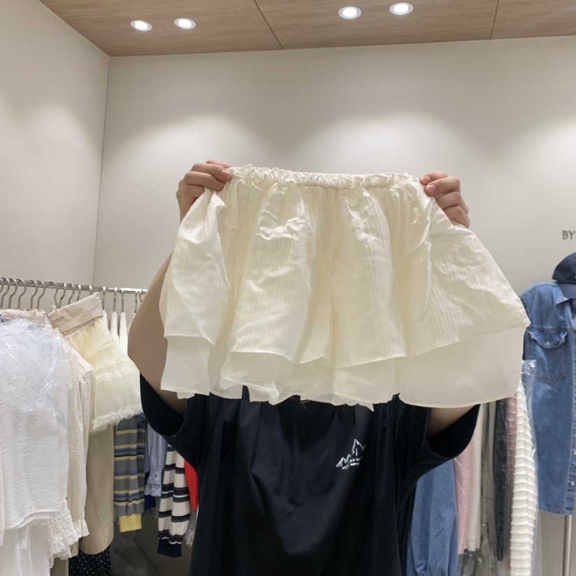 BY FLOW韓國直郵實拍女裝新款人氣推薦時尚休閑職業短裙BY FLOW短裙