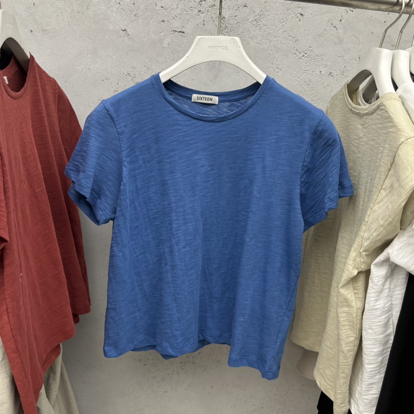 SIXTEEN韓國東大門代購女士新品推薦熱賣26春夏人氣休閑T恤SIXTEENT恤圖色3