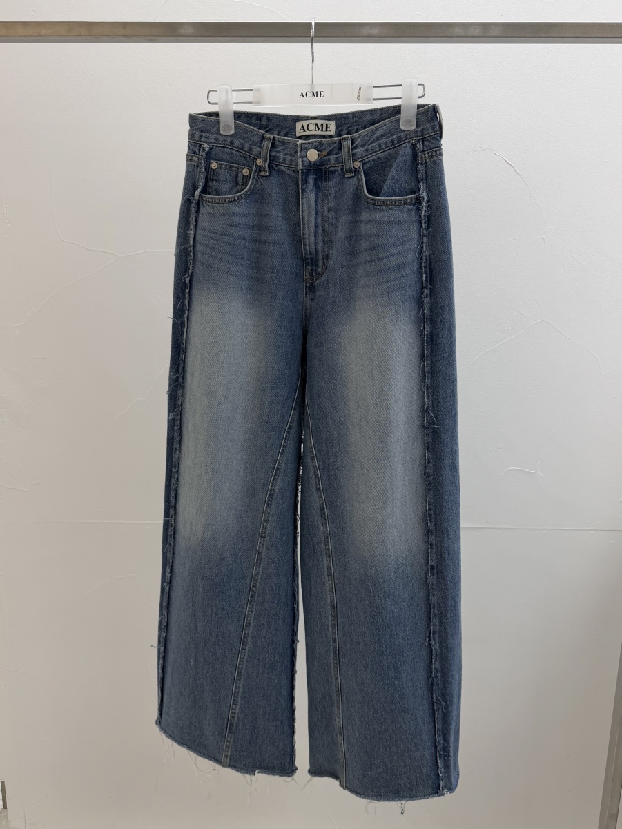 ACME韓國直郵實拍女士新款休閑推薦職業熱賣26春夏牛仔褲ACME牛仔褲圖色1