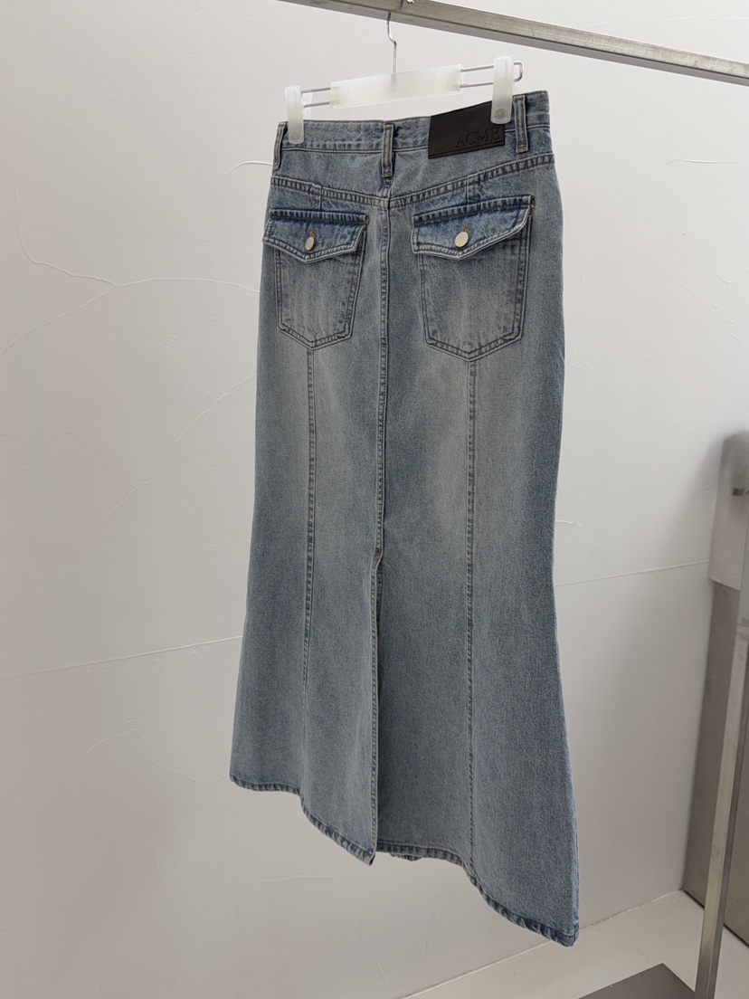 ACME韓國代購女士新品時尚26春夏職業休閑推薦人氣熱賣長裙ACME長裙