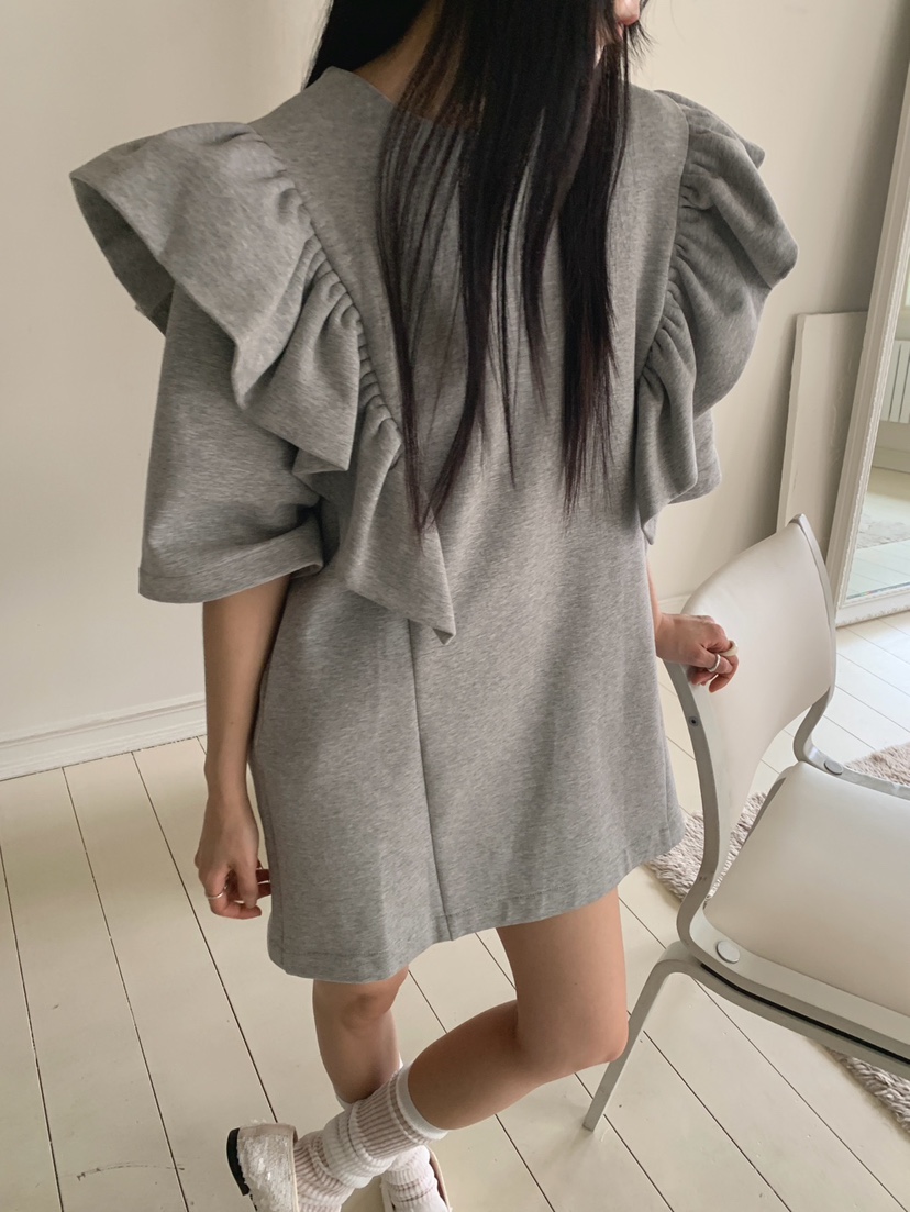 JKICHI韓國代購女士新款人氣時尚休閑職業連衣裙不含配飾JKICHI連衣裙