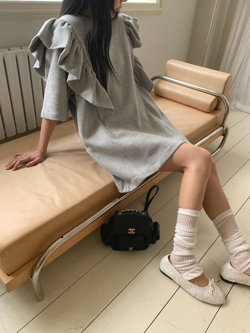 JKICHI韓國代購女士新款人氣時尚休閑職業連衣裙不含配飾JKICHI連衣裙