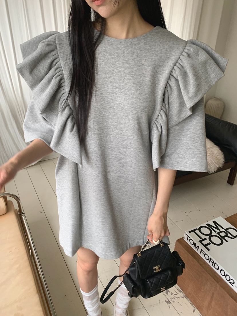 JKICHI韓國代購女士新款人氣時尚休閑職業連衣裙不含配飾JKICHI連衣裙