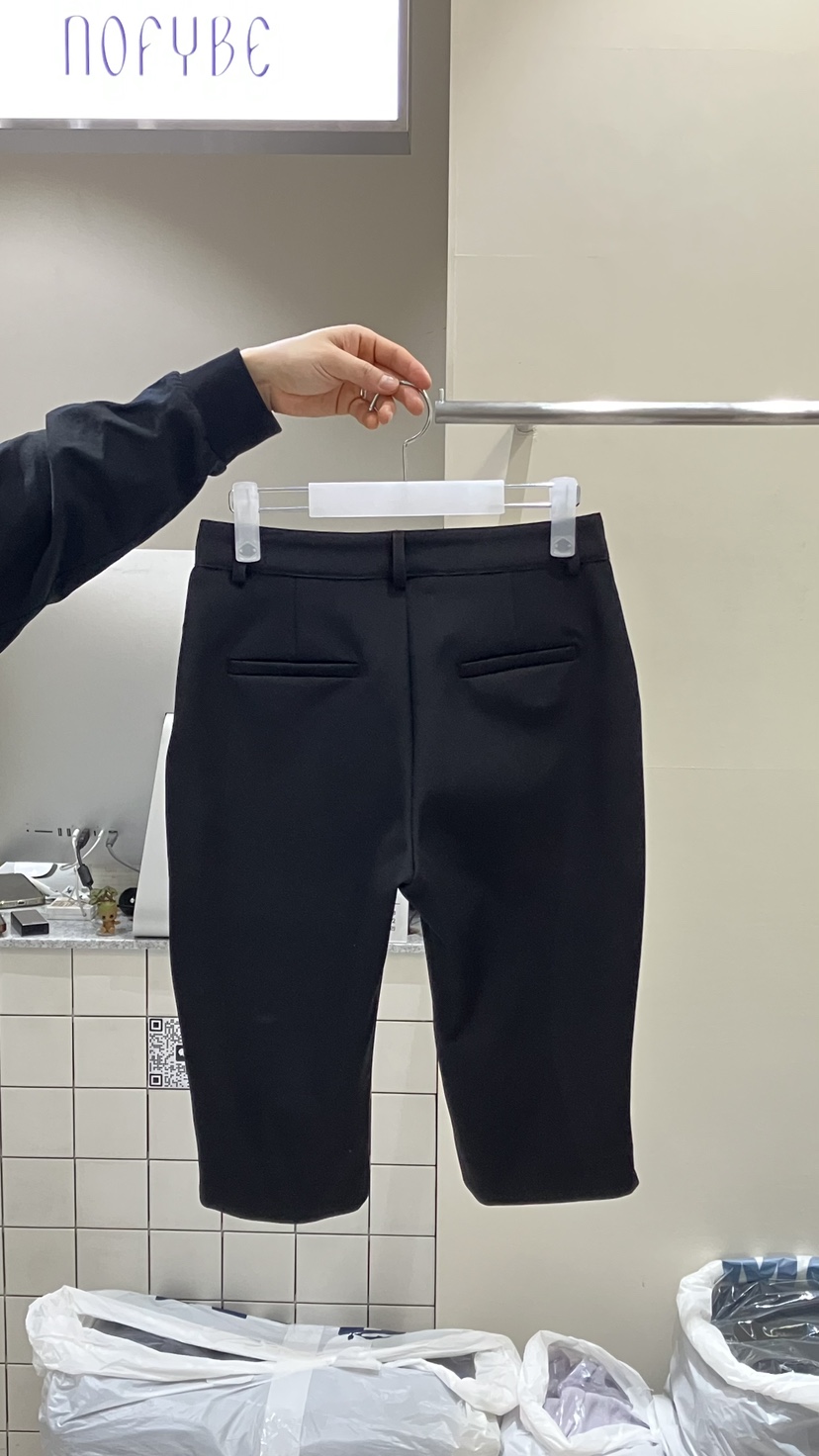 NOFYBE韓國東大門直郵女士新款休閑人氣26春夏推薦職業短褲NOFYBE短褲