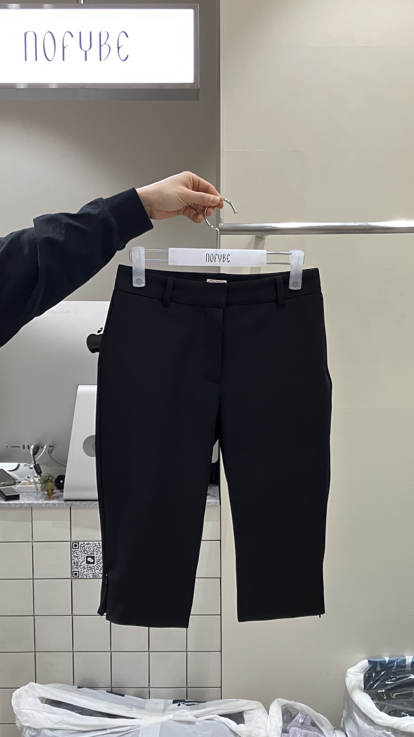 NOFYBE韓國東大門直郵女士新款休閑人氣26春夏推薦職業短褲NOFYBE短褲圖色1