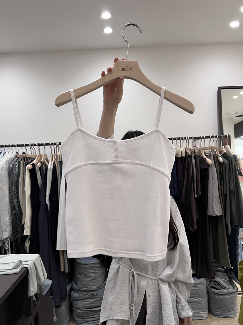 BRELLIN韓國東大門直郵女裝新款人氣職業26春夏休閑吊帶背心BRELLIN吊帶/背心圖色1