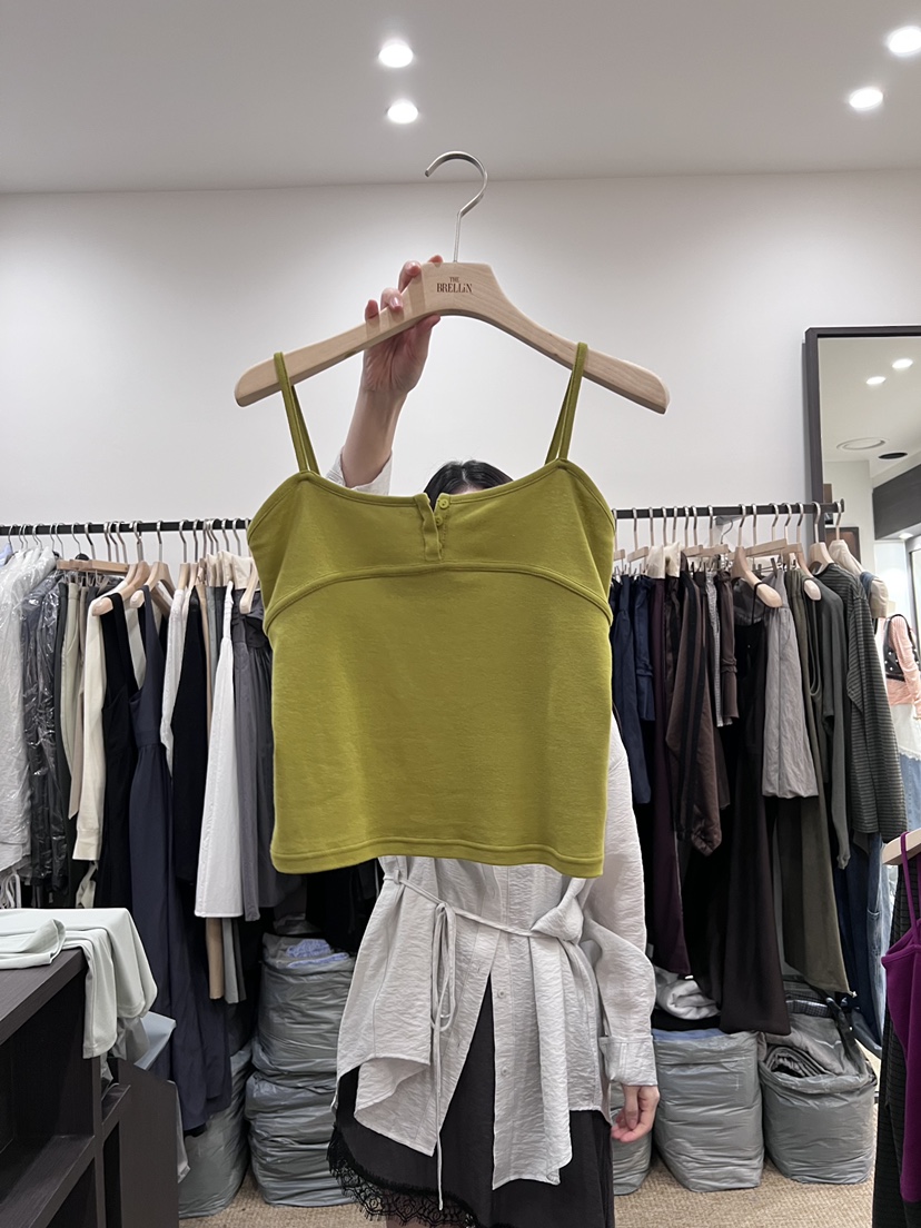 BRELLIN韓國東大門直郵女裝新款人氣職業26春夏休閑吊帶背心BRELLIN吊帶/背心圖色3