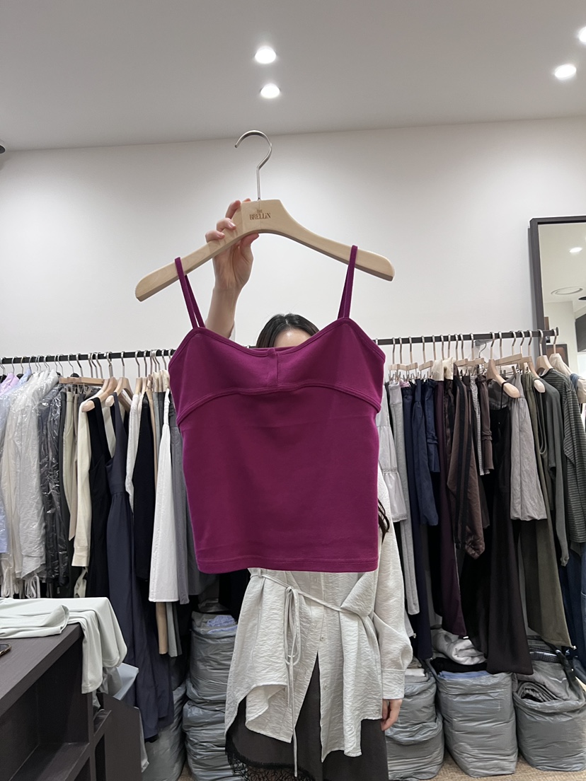 BRELLIN韓國東大門直郵女裝新款人氣職業26春夏休閑吊帶背心BRELLIN吊帶/背心圖色4