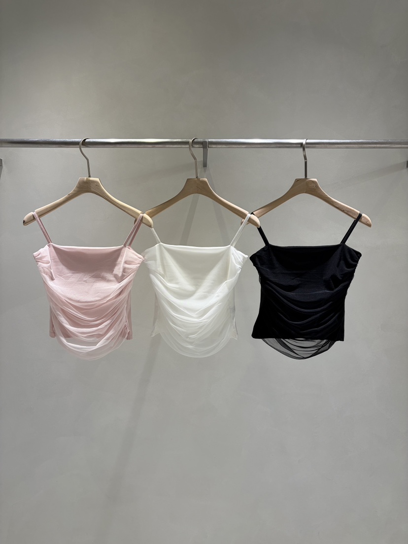 TOO HOT韓國直郵女裝新品熱賣26春夏推薦時尚吊帶背心蕾絲TOO HOT吊帶/背心