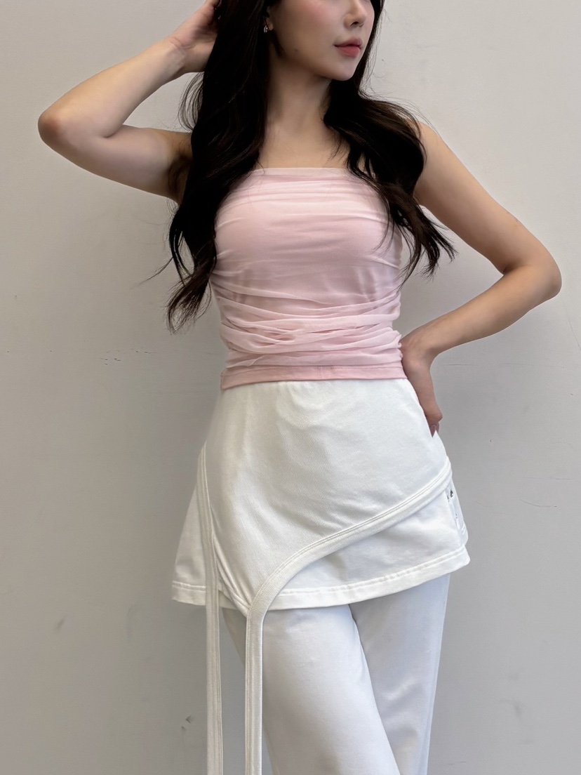 TOO HOT韓國直郵女裝新品熱賣26春夏推薦時尚吊帶背心蕾絲TOO HOT吊帶/背心