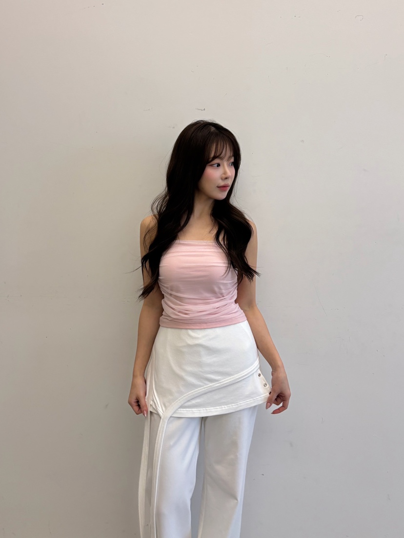 TOO HOT韓國直郵女裝新品熱賣26春夏推薦時尚吊帶背心蕾絲TOO HOT吊帶/背心