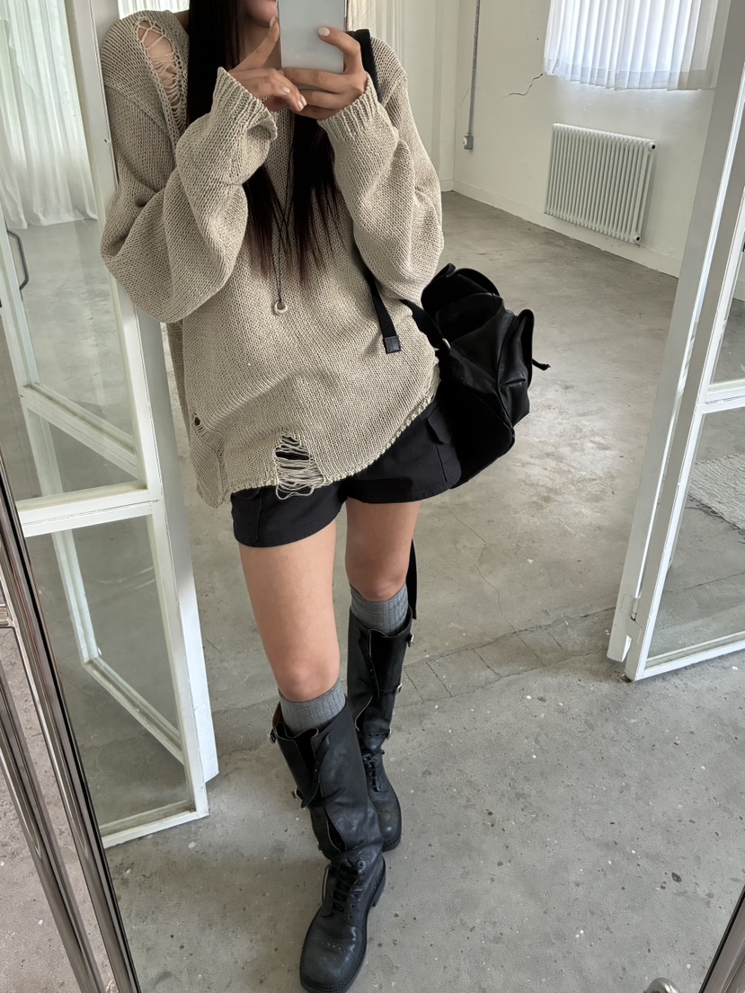 ACME韓國東大門代購女裝新款推薦休閑熱賣時尚人氣針織衫棉ACME針織衫