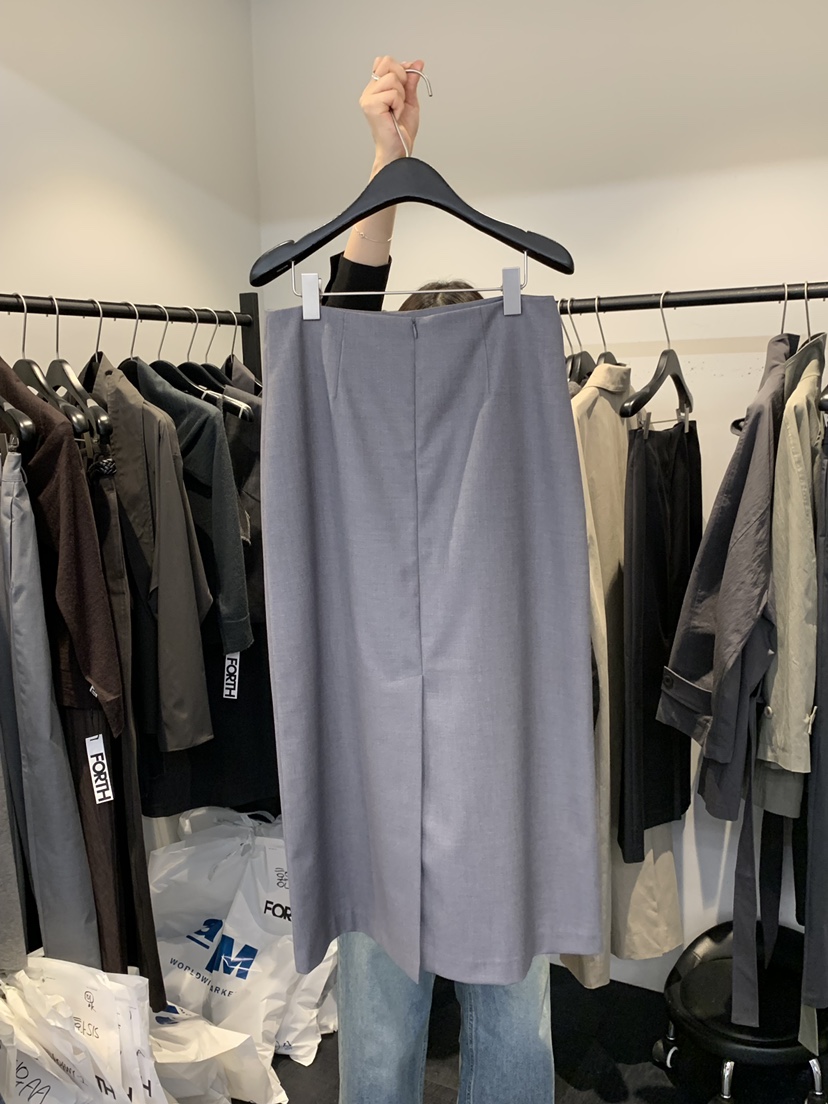 FORTH韓國直郵女裝新款休閑推薦26春夏時尚熱賣人氣職業長裙FORTH長裙