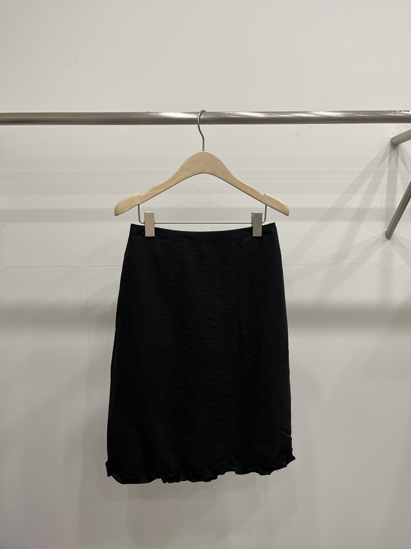 FIFTY韓國直郵實拍女裝新品26春夏人氣休閑時尚職業推薦長裙FIFTY長裙圖色2黑色