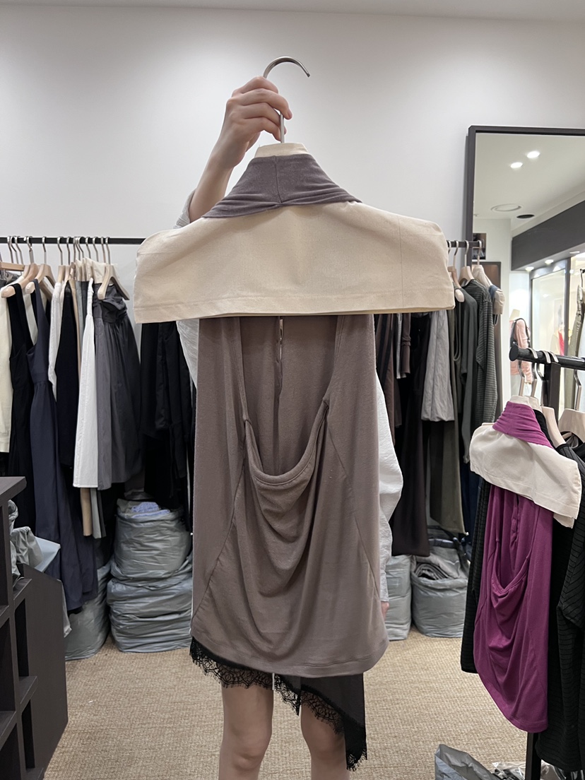 BRELLIN韓國直郵女裝新款休閑26春夏推薦吊帶背心紐扣背心BRELLIN吊帶/背心