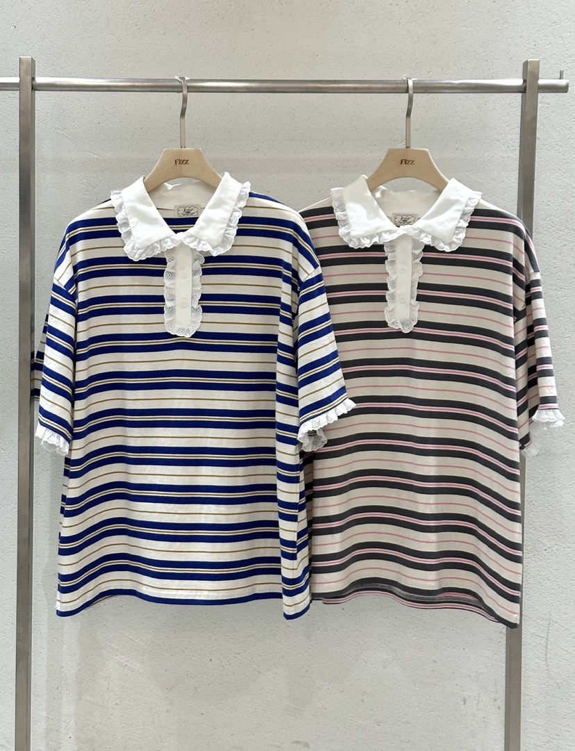 FIZZ韓國東大門代購女裝新款職業熱賣26春夏時尚推薦休閑T恤FIZZT恤