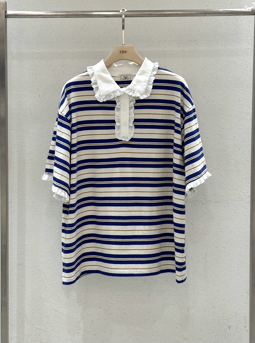 FIZZ韓國東大門代購女裝新款職業熱賣26春夏時尚推薦休閑T恤FIZZT恤圖色2