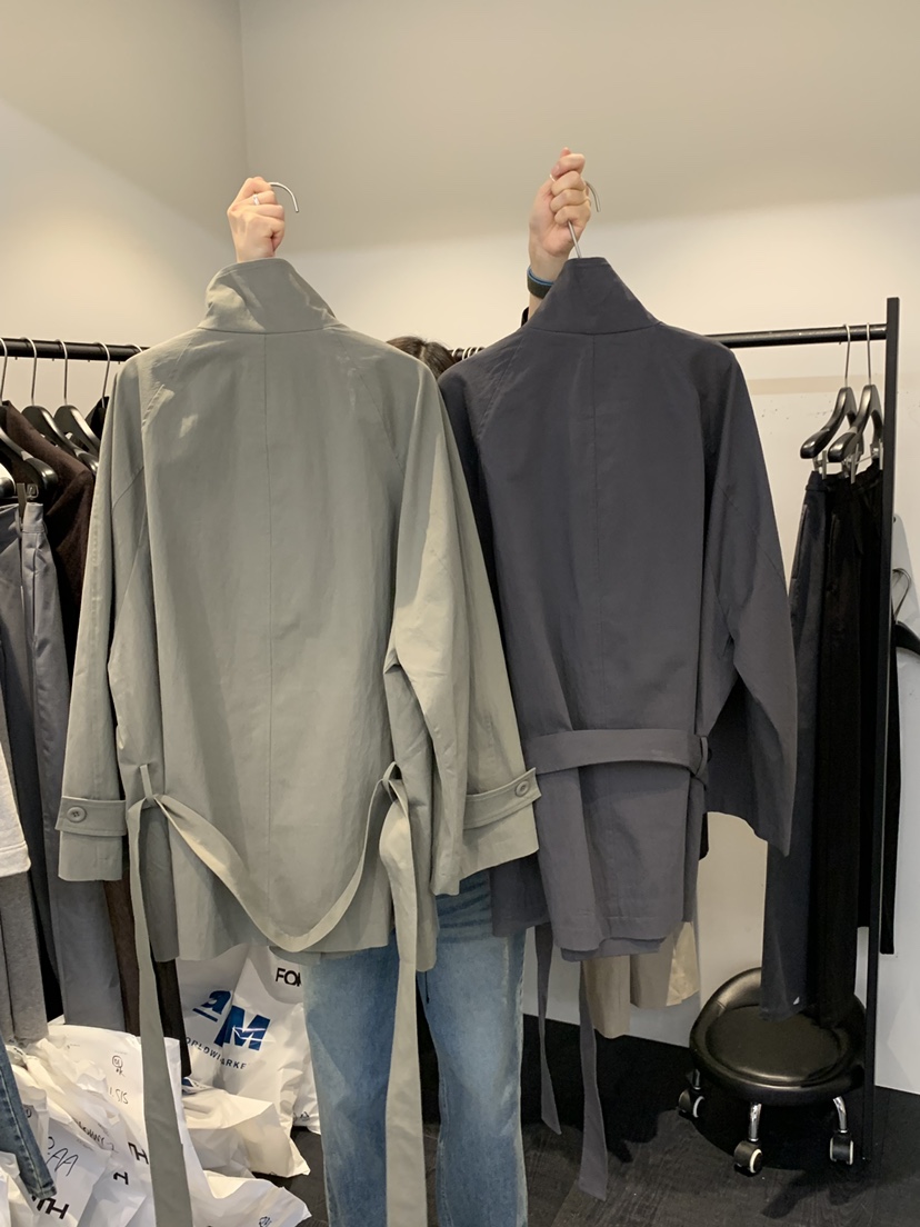 FORTH韓國直郵女裝新品人氣職業休閑推薦熱賣26春夏夾克含腰帶FORTH夾克