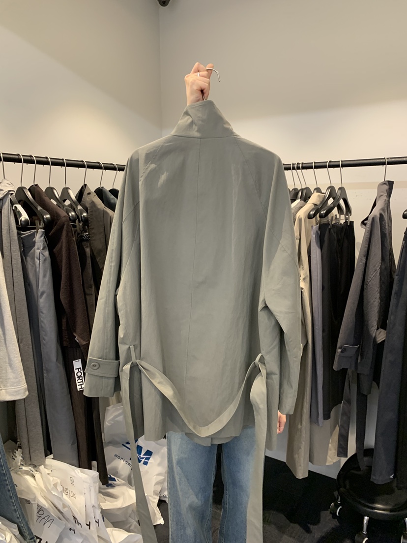 FORTH韓國直郵女裝新品人氣職業休閑推薦熱賣26春夏夾克含腰帶FORTH夾克