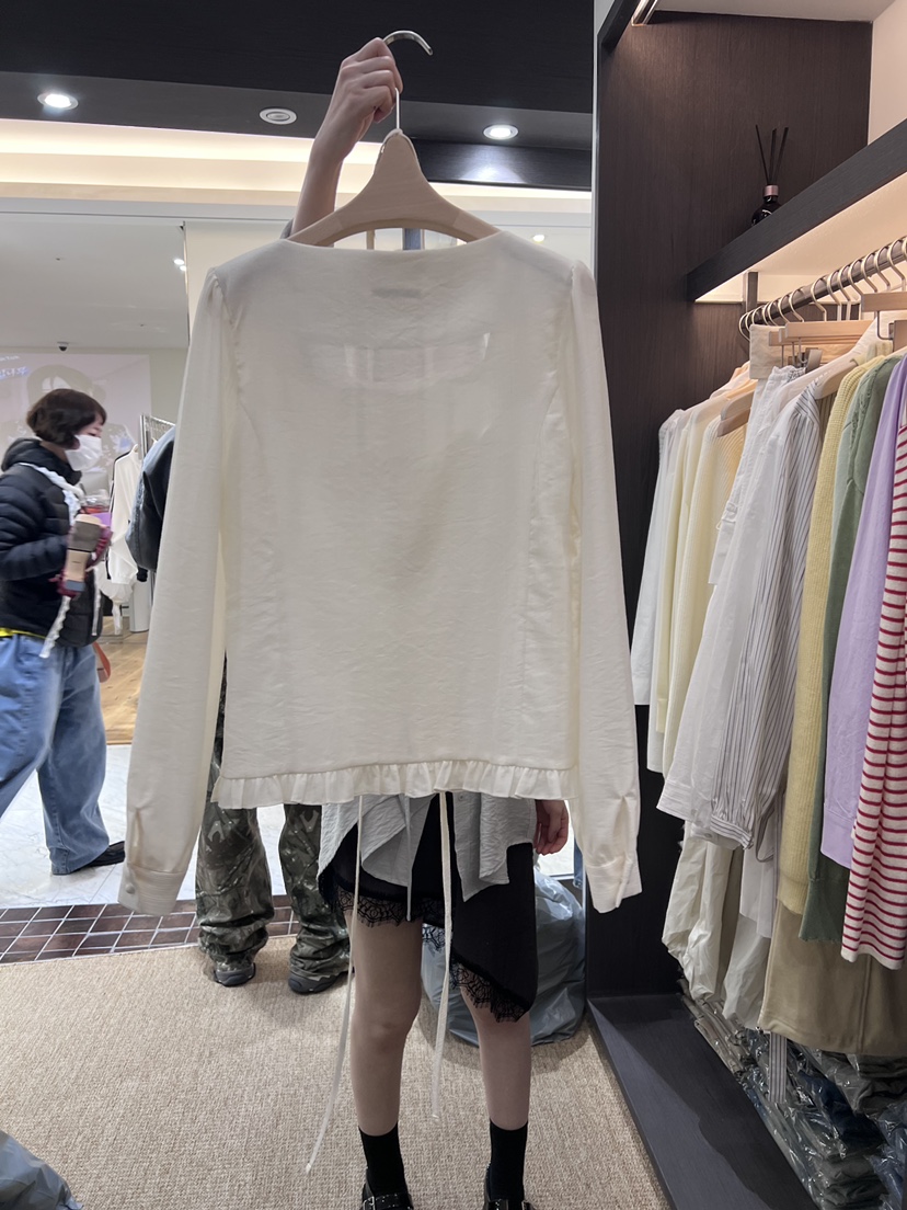 BRELLIN韓國東大門代購女裝新品熱賣人氣時尚職業襯衫蕾絲衫BRELLIN襯衫/蕾絲衫