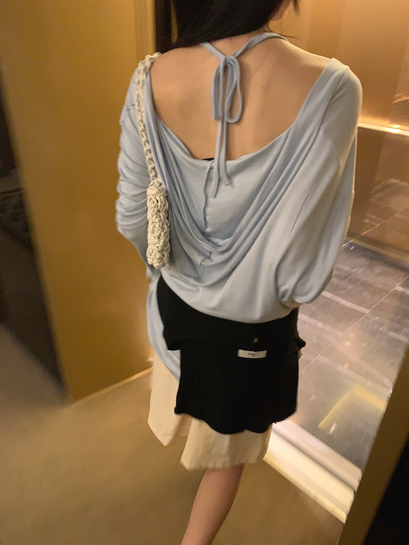 JKICHI韓國直郵實拍女裝新品職業人氣時尚休閑長袖T恤假兩件JKICHI長袖T恤