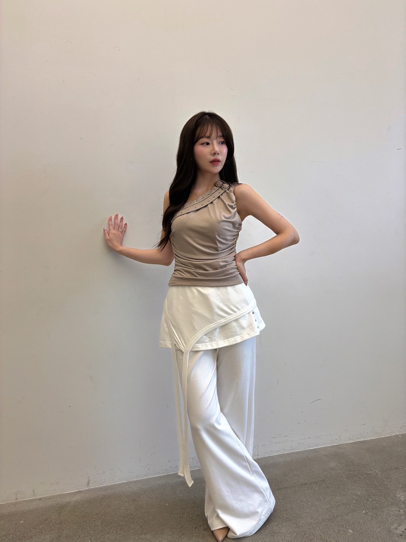 TOO HOT韓國代購女裝新品推薦26春夏時尚熱賣休閑裙褲鏤空TOO HOT裙褲