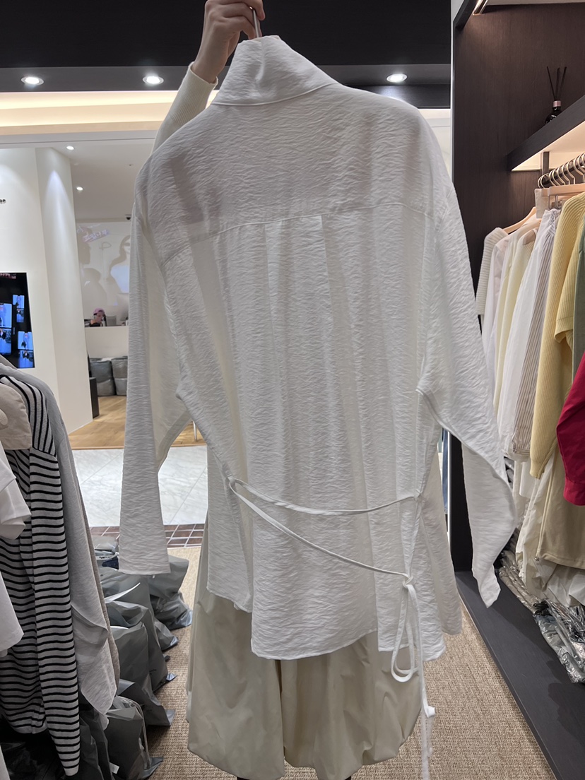 BRELLIN韓國直郵實拍女士新品人氣熱賣休閑推薦襯衫蕾絲衫BRELLIN襯衫/蕾絲衫