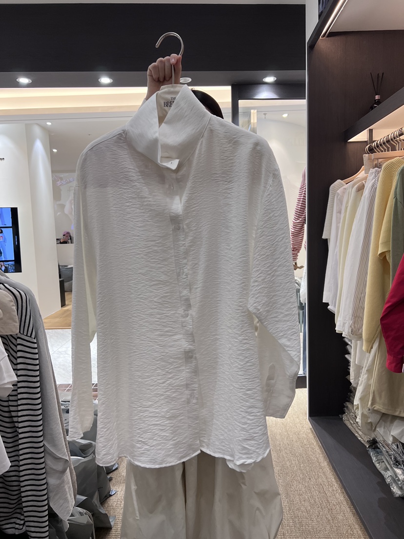 BRELLIN韓國直郵實拍女士新品人氣熱賣休閑推薦襯衫蕾絲衫BRELLIN襯衫/蕾絲衫圖色2