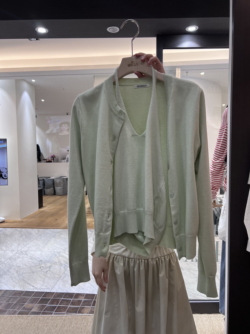 BRELLIN韓國東大門代購女裝新款休閑熱賣26春夏套裝兩件套套裝BRELLIN套裝圖色3