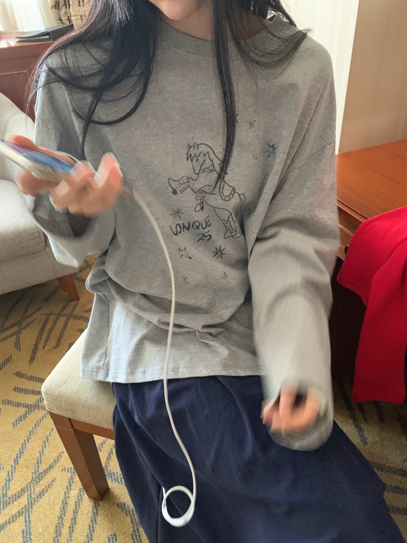 JKICHI韓國東大門代購女裝新品推薦時尚26春夏長袖T恤不含飾品JKICHI長袖T恤