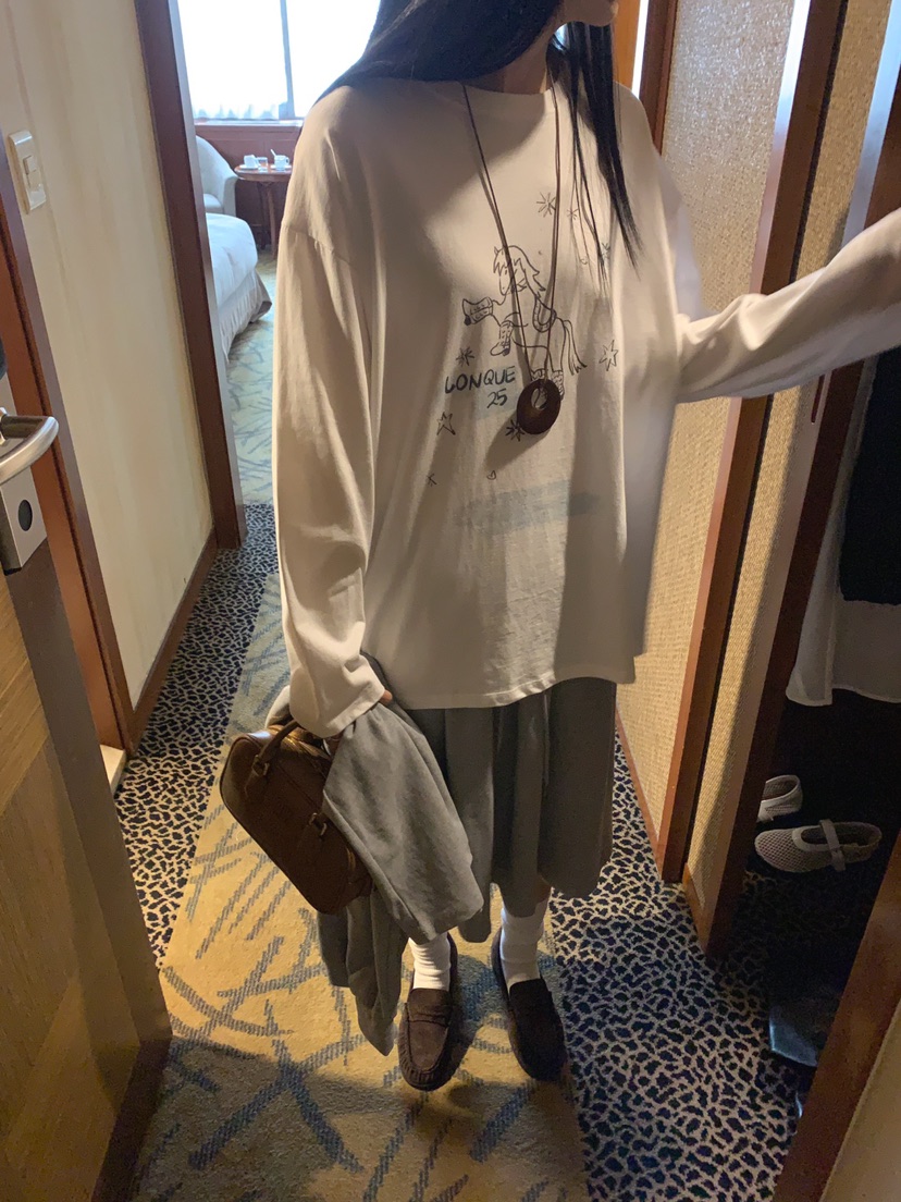 JKICHI韓國東大門代購女裝新品推薦時尚26春夏長袖T恤不含飾品JKICHI長袖T恤