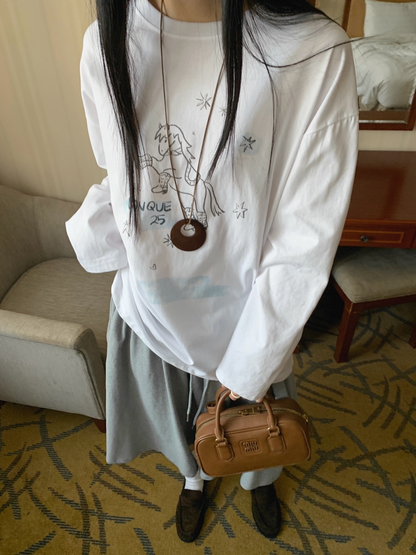 JKICHI韓國東大門代購女裝新品推薦時尚26春夏長袖T恤不含飾品JKICHI長袖T恤