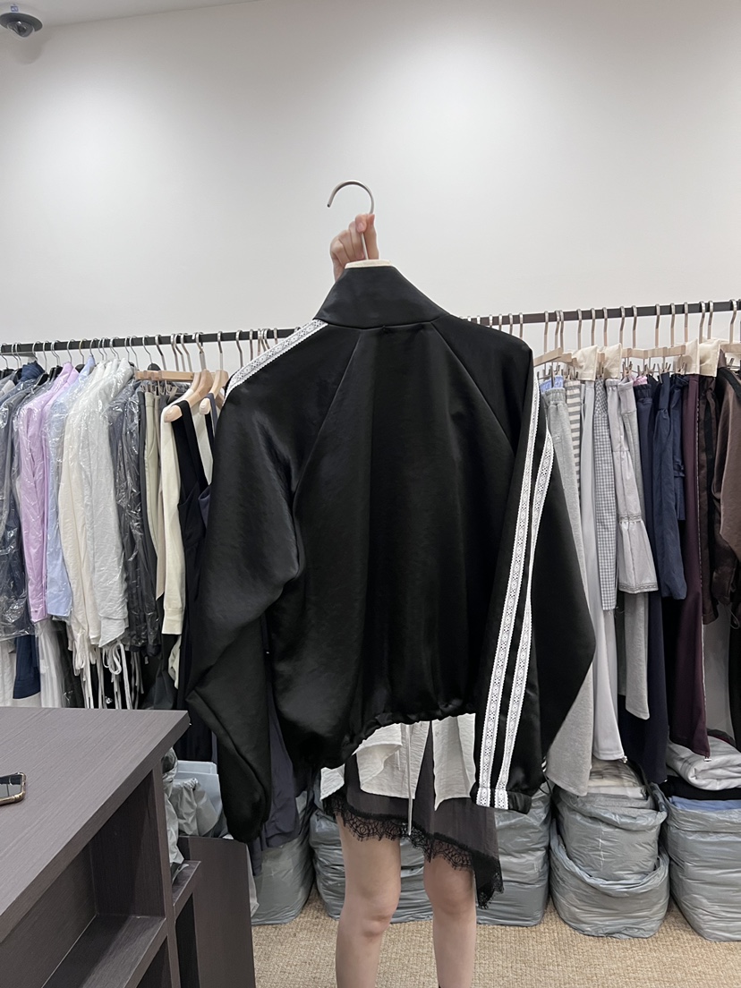 BRELLIN韓國直郵實拍女裝新款休閑熱賣職業時尚26春夏夾克拉鏈BRELLIN夾克