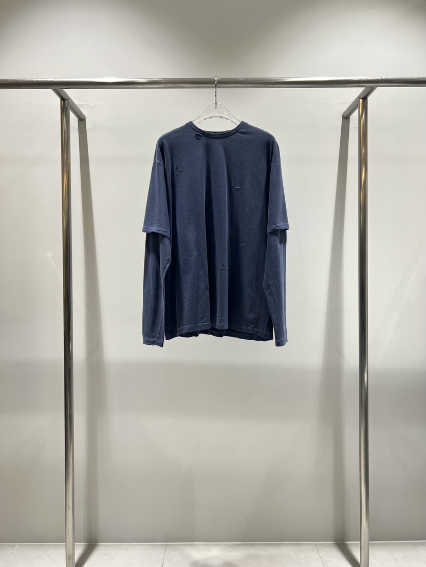 CESTLAVIE韓國東大門直郵女裝新品休閑熱賣長袖T恤假兩件CESTLAVIE長袖T恤圖色1