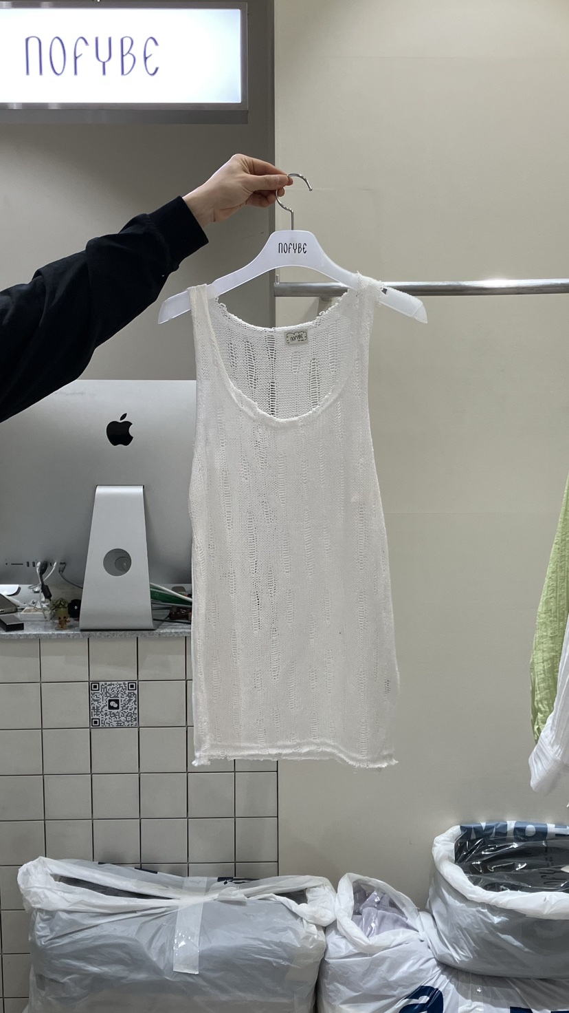 NOFYBE韓國直郵女裝新款時尚26春夏熱賣人氣休閑吊帶背心NOFYBE吊帶/背心圖色1